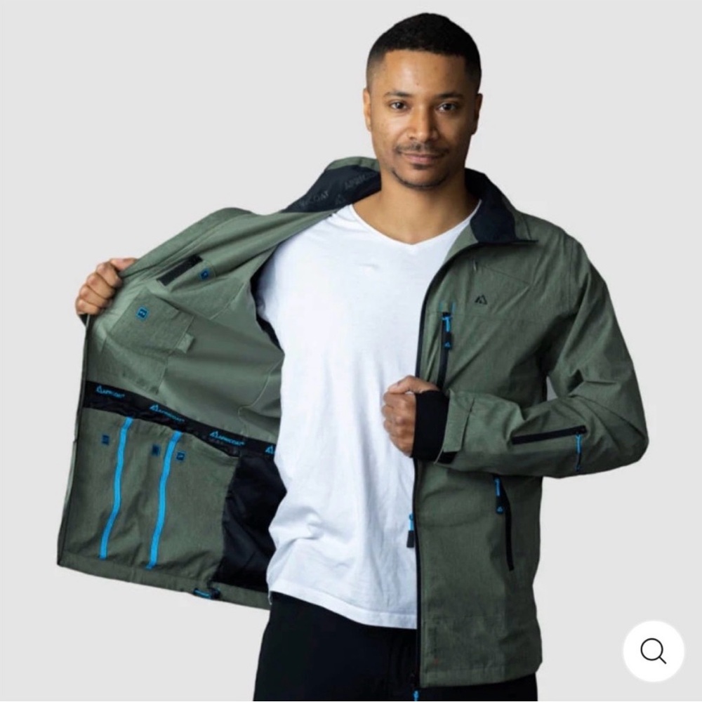 NWT! APRICOAT Adventure Jacket - Men’s Olive Green